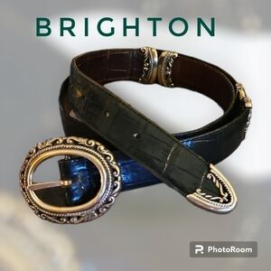 VTG BRIGHTON 1990s Interchangeable Leather Belt